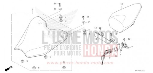 SIEGE CBR1000SPR de 2024